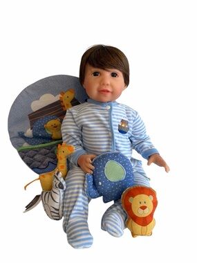 20” Paradise Galleries Noah’s Ark Toddler Boy Doll